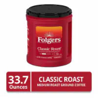 Folgers Classic Roast Ground Coffee, Medium Roast 33.7 oz