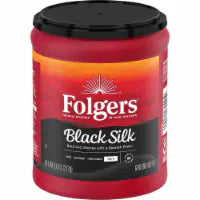 Folgers® Black Silk Dark Roast Ground Coffee 9.6 oz