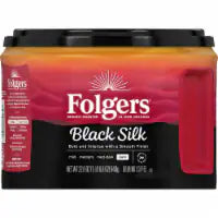 Folgers® Black Silk Dark Roast Ground Coffee 22.6 oz