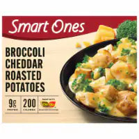 Smart Ones Broccoli Cheddar Roasted Potatoes Frozen Meal, Box 9 OZ