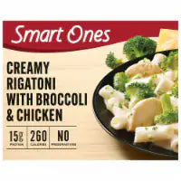 Smart Ones Creamy Rigatoni with Broccoli & Chicken Frozen Meal, Box 9 OZ