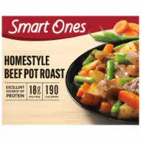 Smart Ones Homestyle Beef Pot Roast Frozen Meal, Box 9 OZ