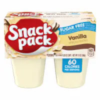 Snack Pack Zero Sugar Vanilla Pudding 3.250 OZ