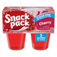 Snack Pack Zero Sugar Cherry Flavored Juicy Gels 13 OZ