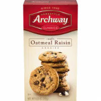 Archway Cookies Classic Soft Oatmeal Raisin Cookies 9.25 oz