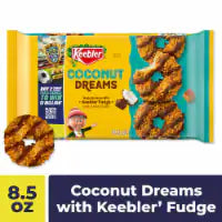 Keebler Coconut Dreams Coconut and Caramel Cookies Coated in Keebler Fudge 8.5 oz