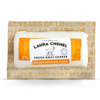 Laura Chenel's Orange Bloosom Honey Fresh Goat Cheese Log 4 oz