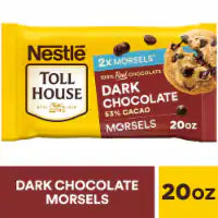 Nestle Toll House Dark Chocolate Morsels Dark Chocolate Chips Toll House Morsels 20 oz