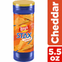 Lay's® Stax Cheddar Snacks Stacks Crisps Potato Chips 5.5 oz