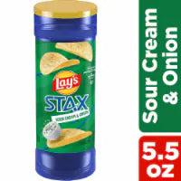 Lays® Stax Sour Cream and Onion Potato Chips 5.5 oz