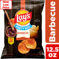 Lay's® Barbecue Potato Chips Party Size 12.5 oz