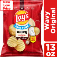 Lay’s® Original Wavy Potato Chips Party Size 13 oz