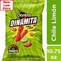 Doritos Dinamita Rolled Tortilla Chips Chile Limon Flavor 10.75 oz