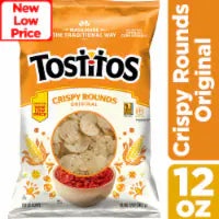 Tostitos Crispy Rounds Original Tortilla Chips 12 oz