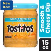 Tostitos Smooth & Cheesy Queso Dip 15 oz