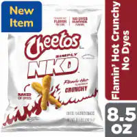 Cheetos® Simply NKD™ Flamin' Hot® Crunchy Cheese Chips 8.5 oz