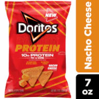 Doritos® Protein Nacho Cheese Tortilla Chips 7 oz