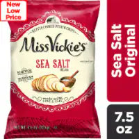 Miss Vickie's Sea Salt Kettle Cooked Potato Chips 7.5 oz