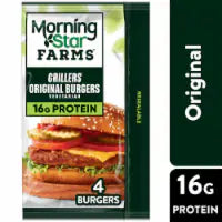 MorningStar Farms® Grillers Original Veggie Burgers 4 ct / 2.25 oz