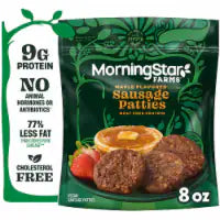 MorningStar Farms® Veggie Breakfast Maple Flavored Plant Based Sausage Patties 6 ct / 1.33 oz