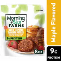 MorningStar Farms® Veggie Breakfast Maple Flavored Plant Based Sausage Patties 6 ct / 1.33 oz