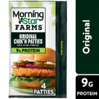 MorningStar Farms® Original Plant Based Chik'n Patties 4 ct / 2.5 oz