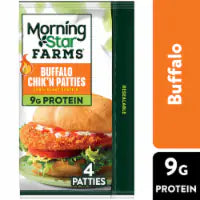 MorningStar Farms® Buffalo Plant Based Chik'n Patties 4 ct / 2.5 oz