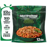 MorningStar Farms® Meal Starters Savory Grillers Vegan Crumbles 12 oz
