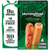 MorningStar Farms® Classic Plant Based Corn Dogs 4 ct / 2.5 oz