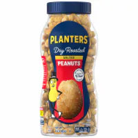 PLANTERS Dry Roast Peanuts 16 oz