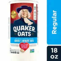 Quaker® Quick 1 Minute Oats 18 oz