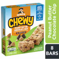 Quaker Chewy® Peanut Butter Chocolate Chip Granola Bars 8 ct