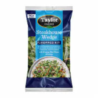 Taylor Farms® Steakhouse Wedge With Blue Cheese Dressing Chopped Salad Kit Bag 12.87 oz