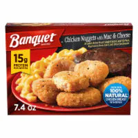Banquet Chicken Nuggets With Mac & Cheese, Frozen Meal 7.4 OZ