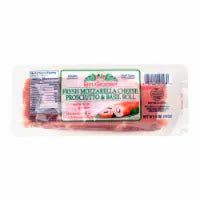 BelGioioso Fresh Mozzarella Cheese Prosciutto & Basil Roll 8 oz