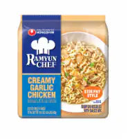 Ramyun Chef Creamy Garlic Chicken 4.23 oz
