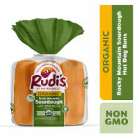 Rudi's® Organic Sourdough Hot Dog Buns 6 ct / 12 oz