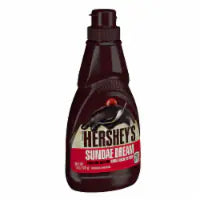HERSHEY'S Sundae Dream Double Chocolate Syrup Topping