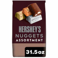 HERSHEY'S NUGGETS Assorted Chocolate Candy Party Pack 31.5 oz