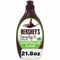 HERSHEY'S Simply 5 Chocolate Syrup Bottle 21.8 oz
