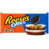 REESE'S OREO® Milk Chocolate and White Creme Peanut Butter Cups Candy Pack 1.4 oz