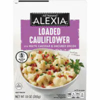 Alexia® Loaded Cauliflower with White Cheddar & Uncured Bacon