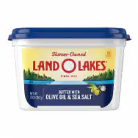 Land O Lakes Butter with Olive Oil and Sea Salt Tub, Spreadable 13 oz