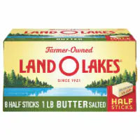 Land O Lakes Salted Butter Half Sticks 8 sticks / 16 oz