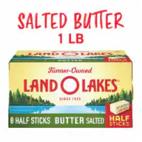 Land O Lakes® Salted Butter in Half Sticks 1 lb