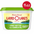 Land O Lakes Light Butter with Canola Oil Tub 15 oz