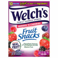 Welch's® Berries 'n Cherries Fruit Snacks 10 ct / 0.8 oz