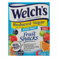 Welch's® Reduced Sugar Mixed Fruit Fruit Snacks 8 ct / 0.8 oz