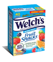 Welch's Mixed Fruit Snacks 40 ct