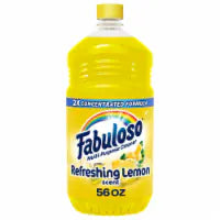 Fabuloso Multi-Purpose Cleaner 2X Concentrated Formula Lemon Scent 56fl oz